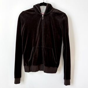 Vintage Y2K Juicy Couture Velour Tracksuit Top